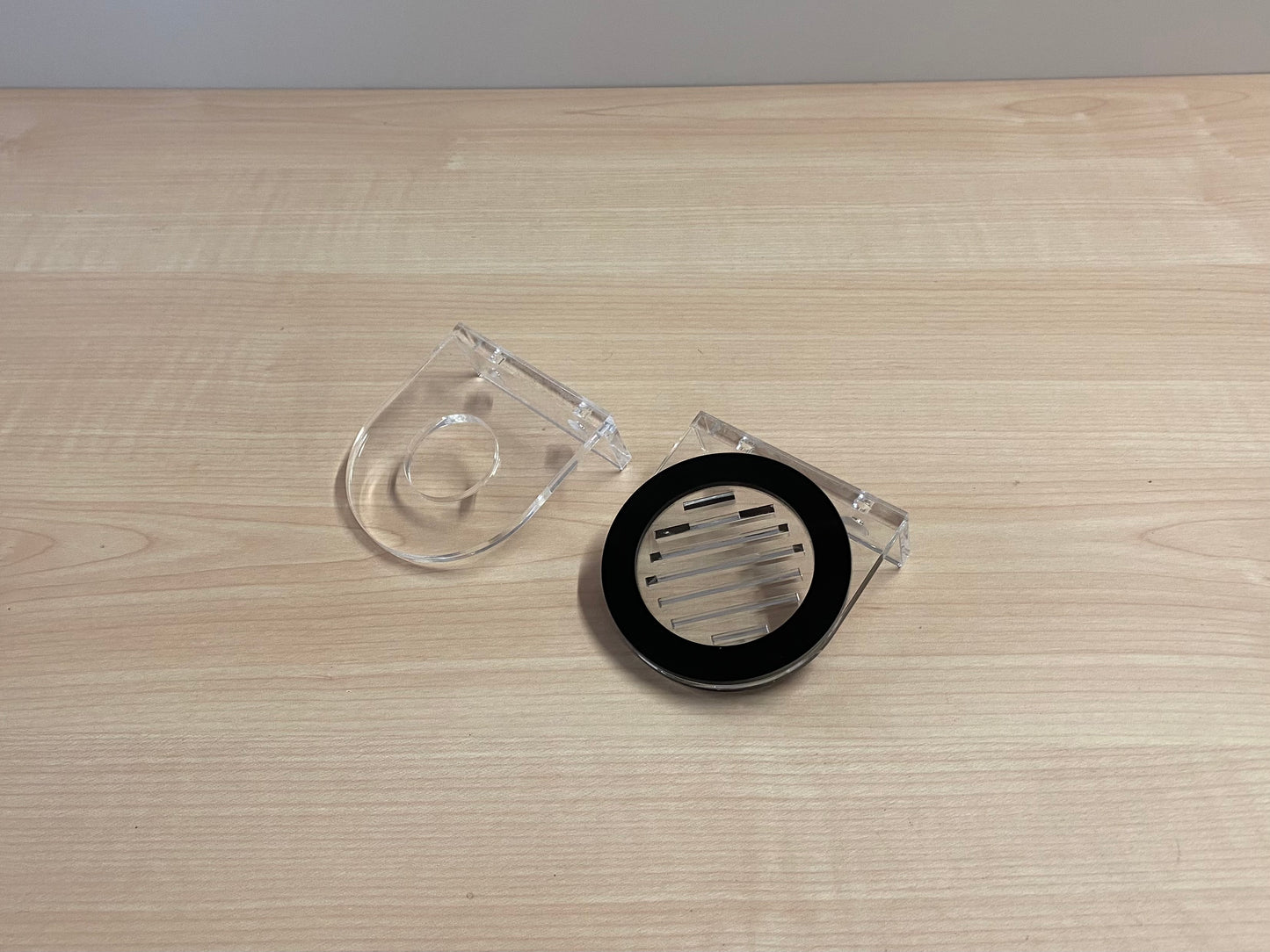 acrylic perspex light saber wall mount kit