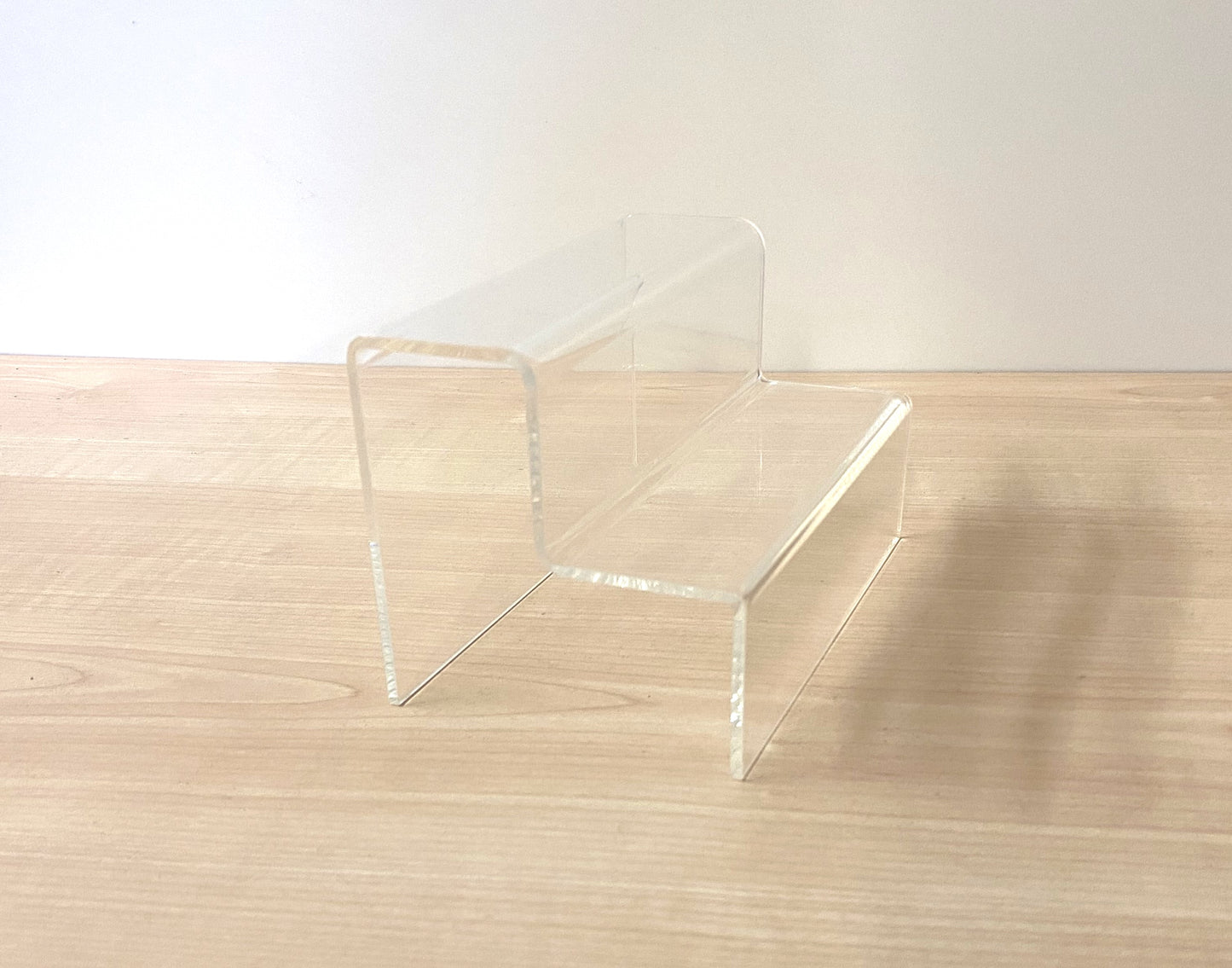 2-Tiered Acrylic Step Display 150mm long