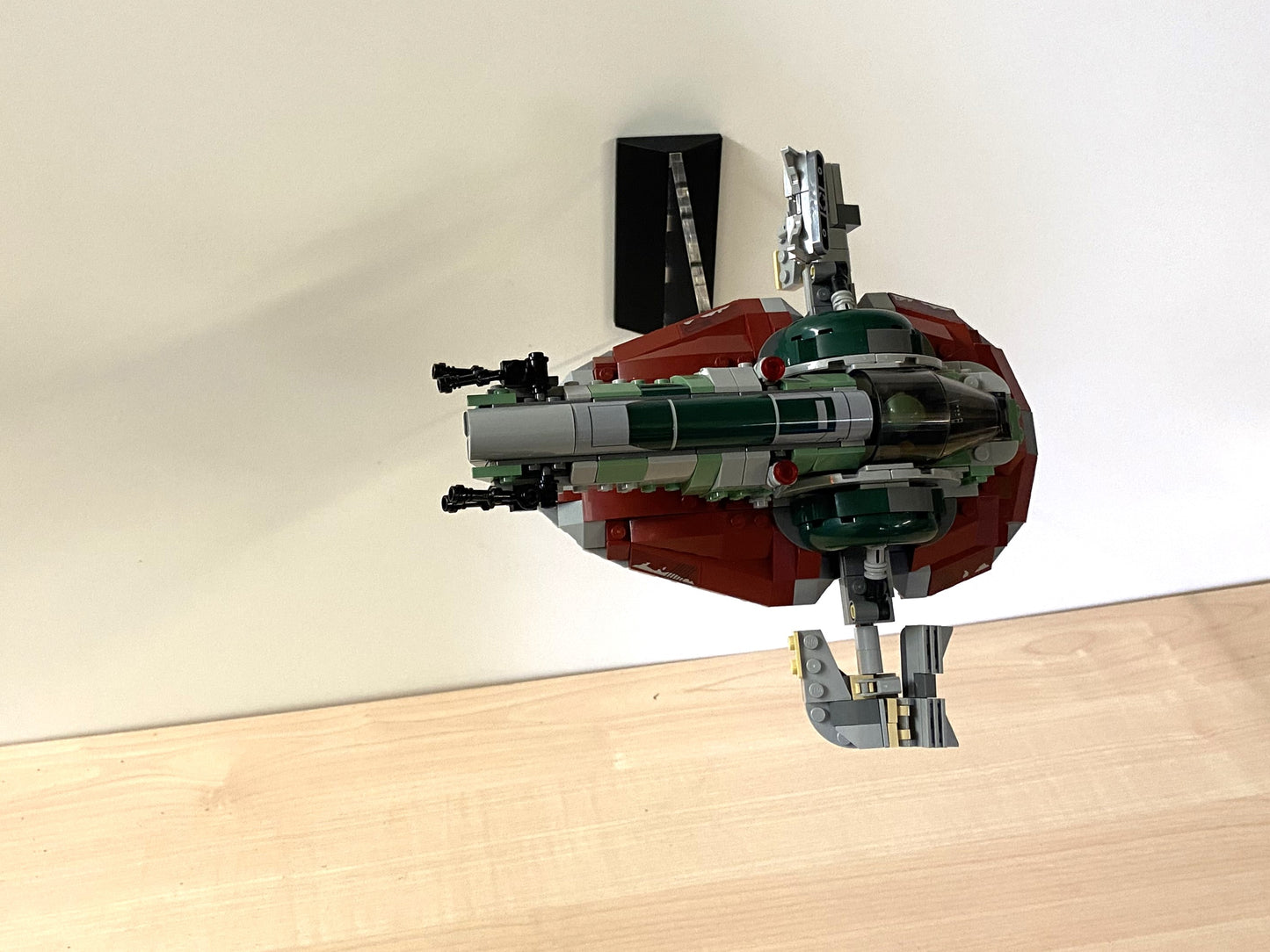Acrylic Wall Mountable Stand for Lego Planes/Space Ships