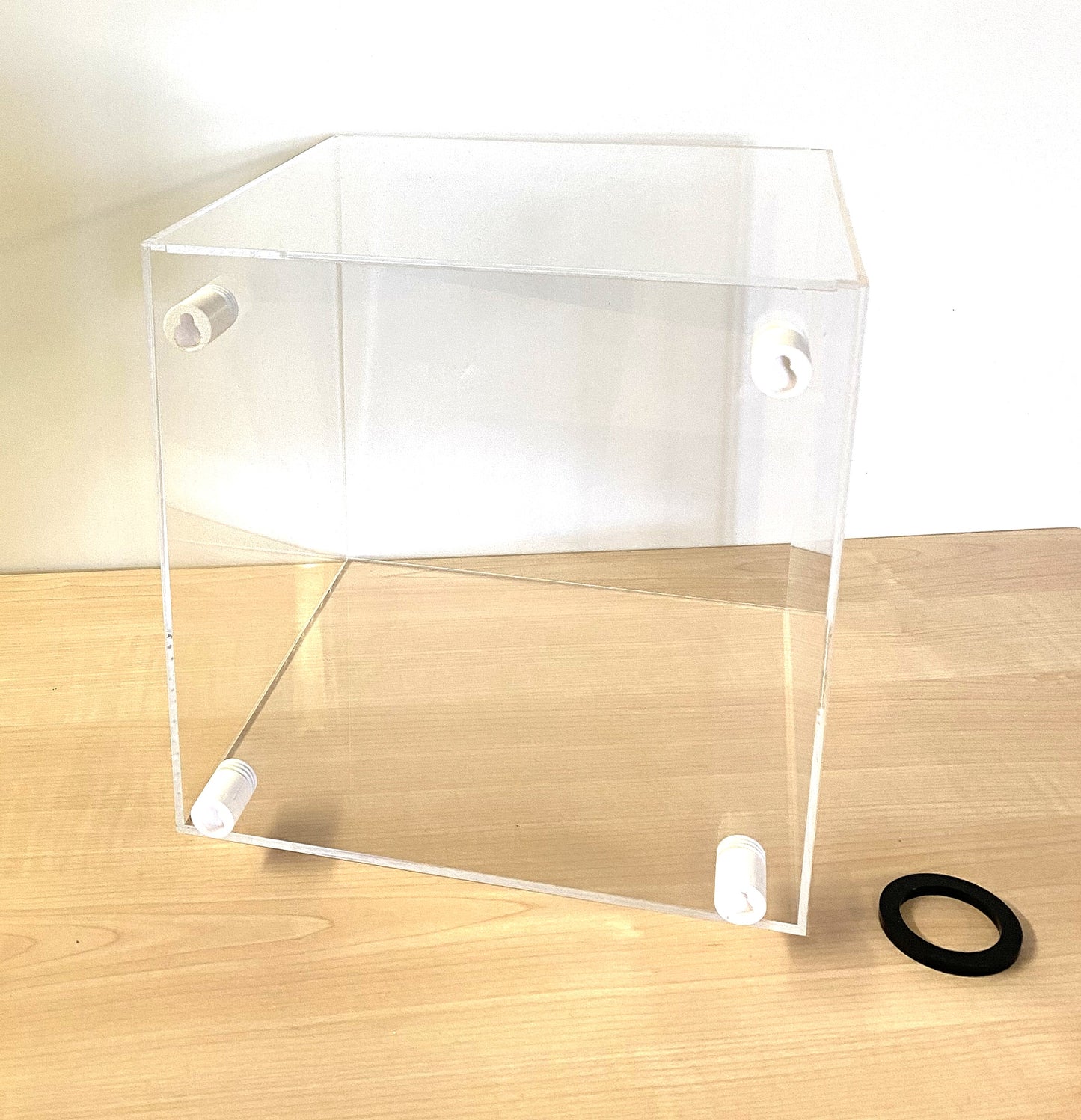 Wall Mountable Acrylic Football Display Case For Size 5 Football