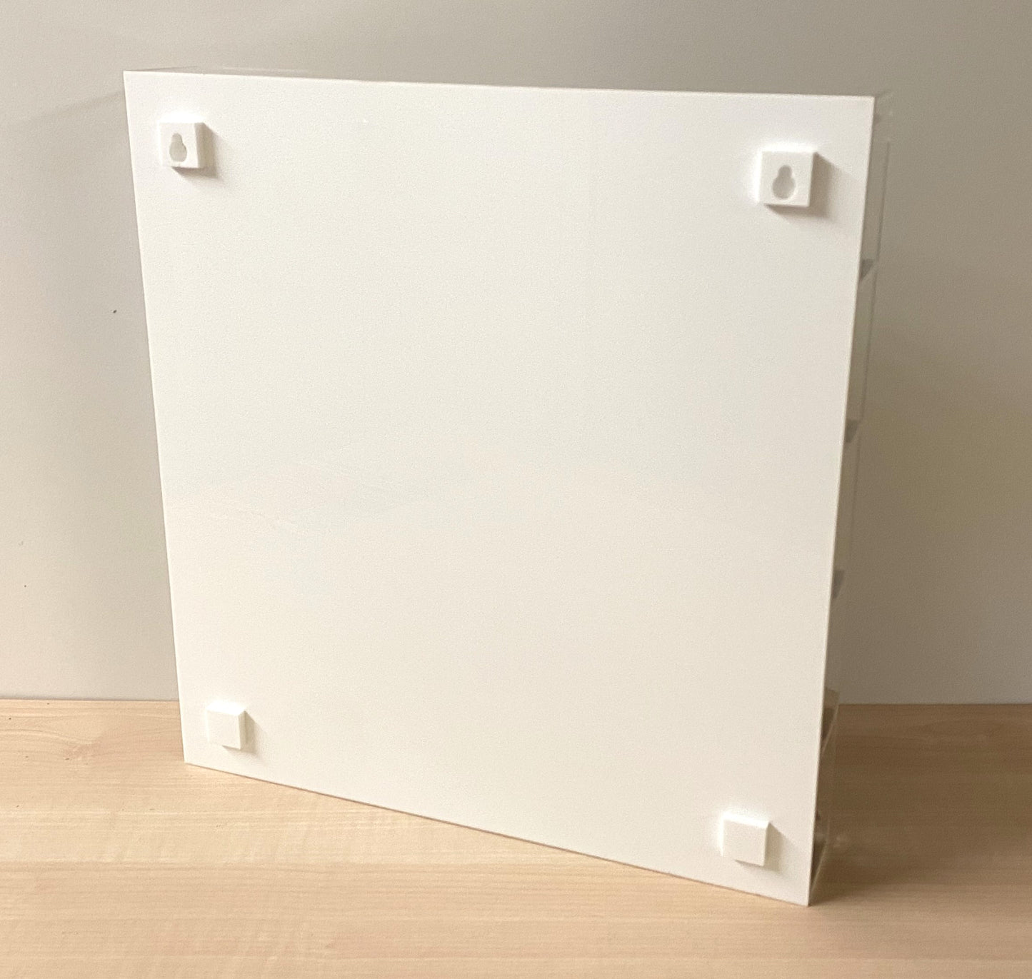 Acrylic Display Case for Collectibles – 5 Tier Wall Mount or Free Standing with Magnetic Front Panel