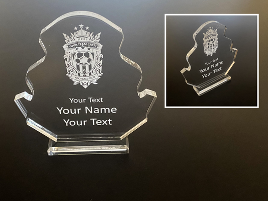Personalised Acrylic Award Trophies