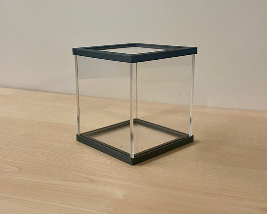 Acrylic display cube available to shop online