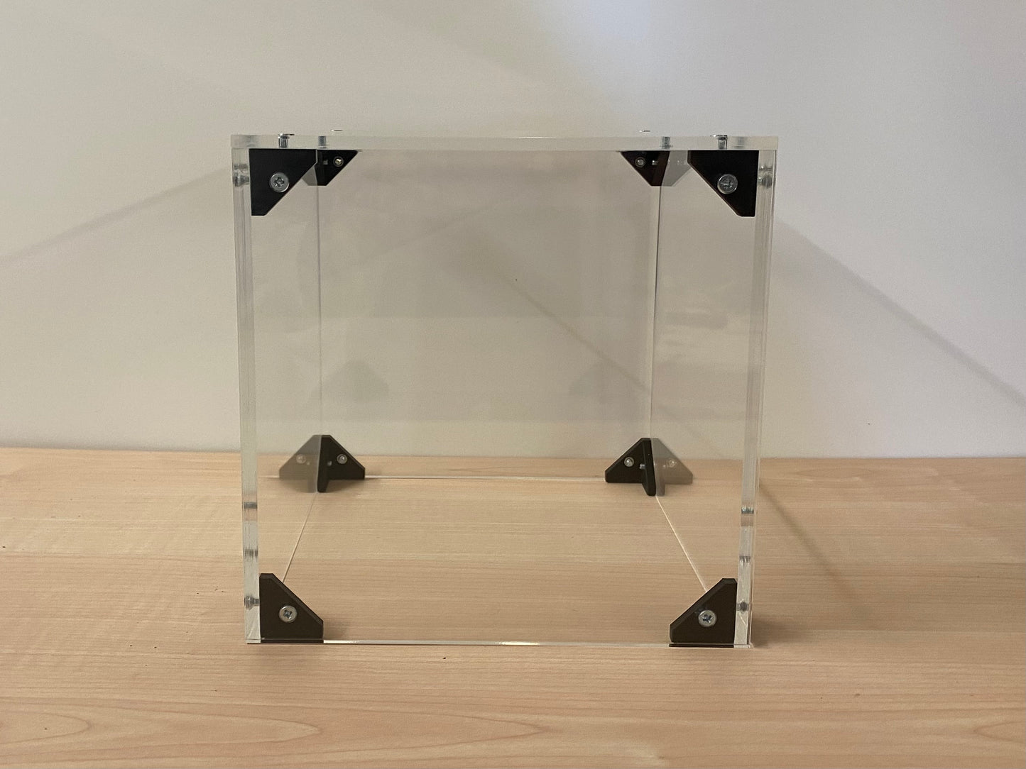 5-Sided Acrylic Display Cube 200mm x 200mm x 200mm