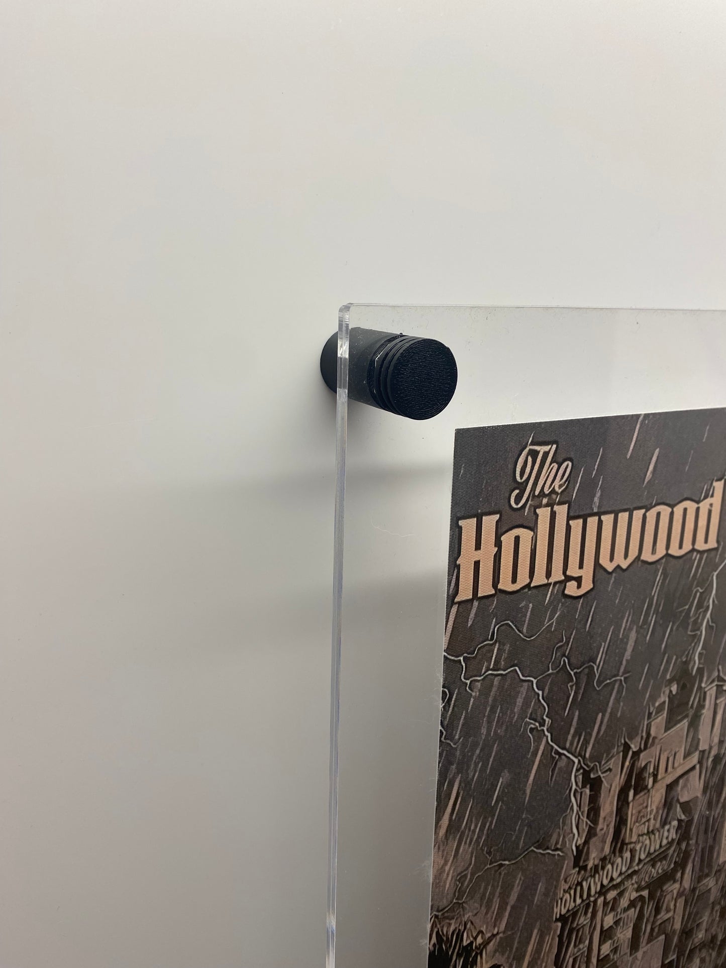 Acrylic Picture & Notice Frame – Wall Mounted with 3D Printed Standoffs | A3, A4 & A5 Oversized Display
