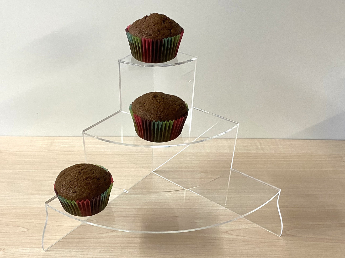 3 tiered cup cake stand