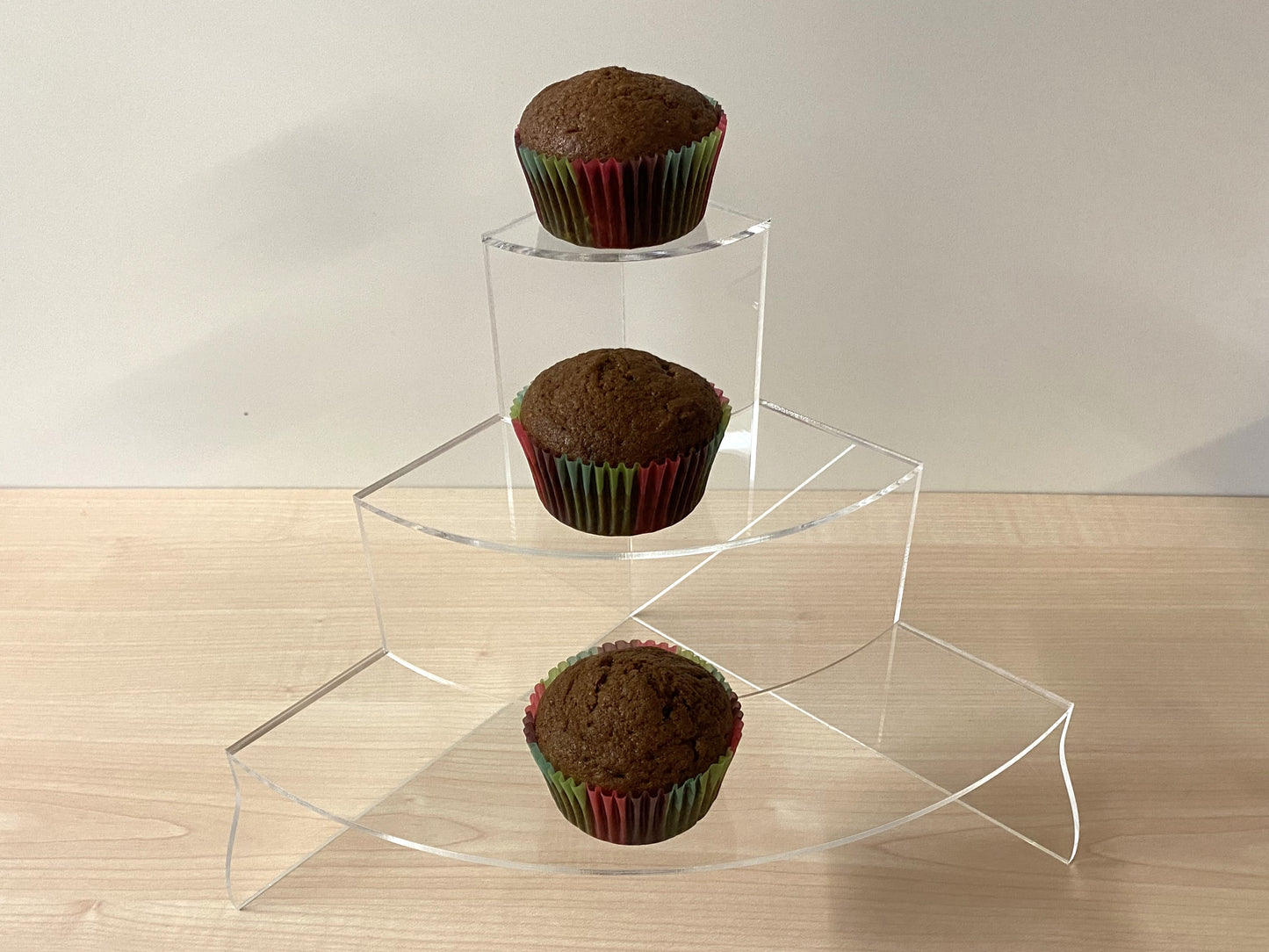 3 tiered cup cake stand
