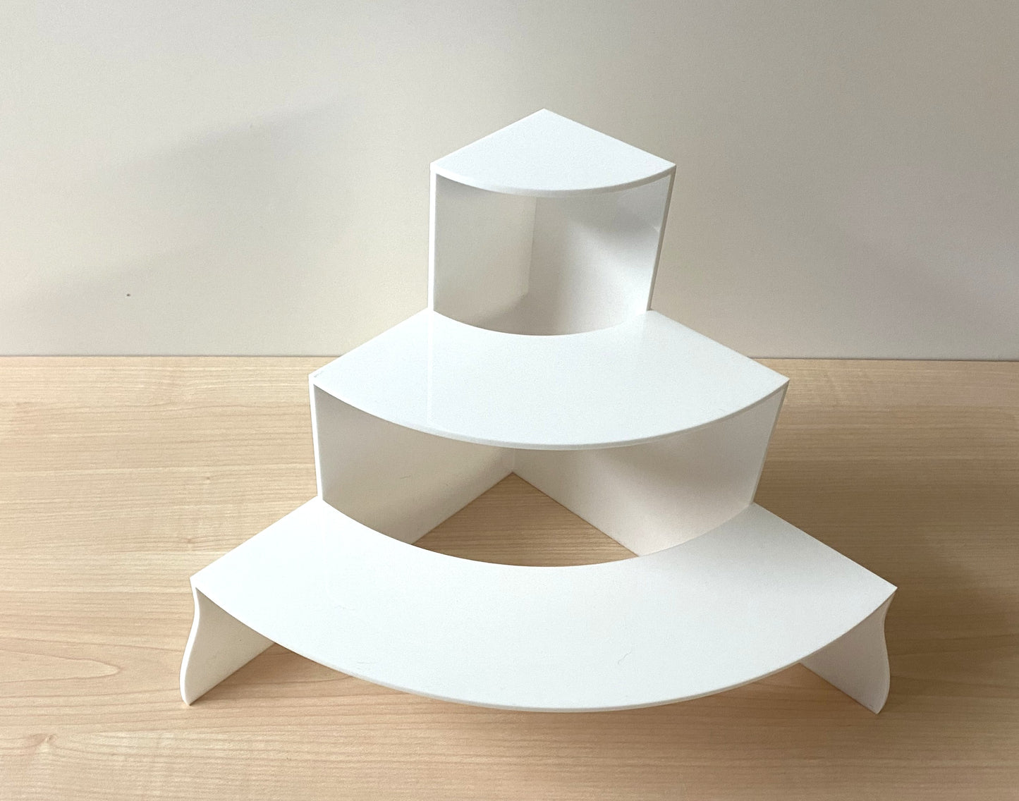 3 tiered cup cake stand