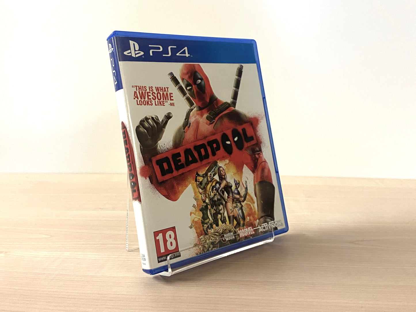 Acrylic Display Stand for Blu-ray, DVD & Video Games | Clear Steelbook & Game Case Holder for Collectors